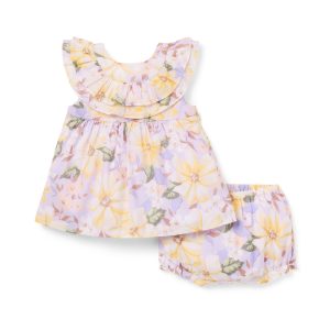 Baby Floral Matching Set