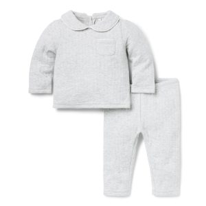 Baby Quilted Matching Set
