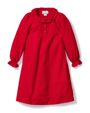 Petite Plume Flannel Victoria Nightgown