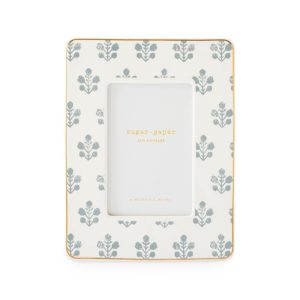 Slate Floral Frame