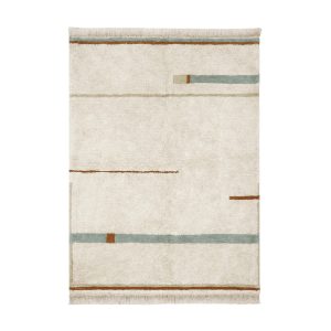 Washable Rug Lanes Vintage Blue