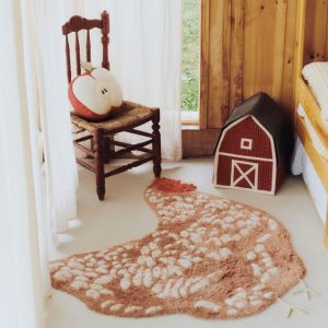 Washable Rug Chicken