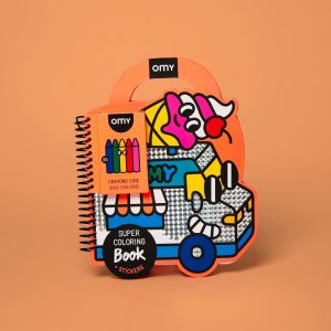 Yummy Super Coloring and Sticker Book