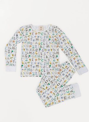 The Two Piece Pajamas-NYC Alphabet Soup