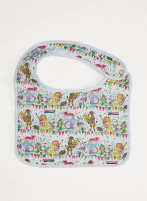 Musical Jubilee Bib in White