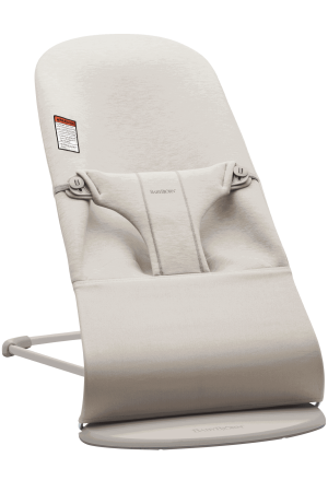 Baby Bouncer Bliss: 3D Jersey | Light Beige