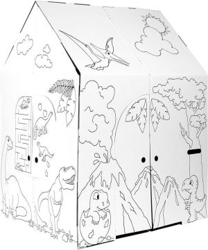 Coloring House - Dinosaur