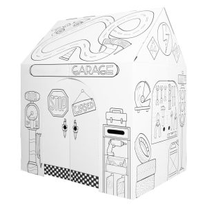 Coloring House - Pit Stop Garage