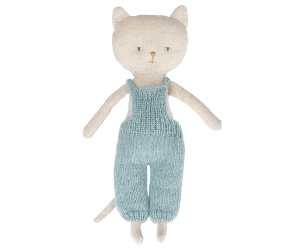 Kitten in Overalls - Blond