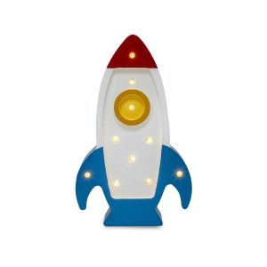 Mini Rocket Ship Lamp