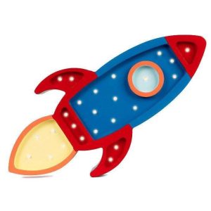 Rocket Ship Lamp