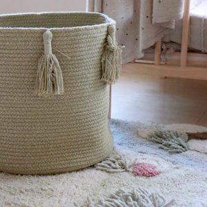 Basket Woody Olive
