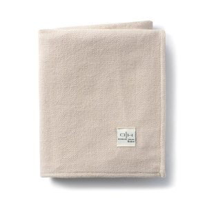 Chevron Latte Baby Blanket