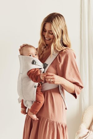 Baby Carrier Mini, 3D Jersey, Light Beige