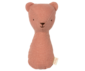 Teddy Rattles - Old Rose