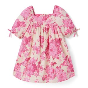 Floral Puff Sleeve Dress