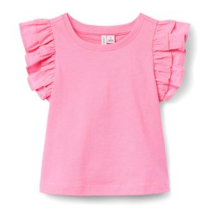 Ruffle Sleeve Top