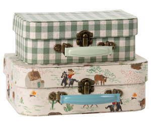 2 Piece Toy Suitcase Set - Pony
