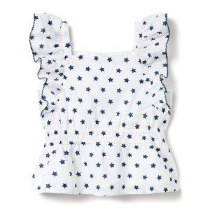 Star Peplum Top