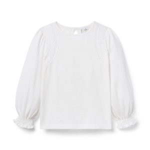 Crochet Trim Top